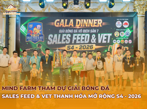 Mind Farm tham dự Giải bóng đá Sales Feed & Vet Thanh Hóa mở rộng S4 - 2026 