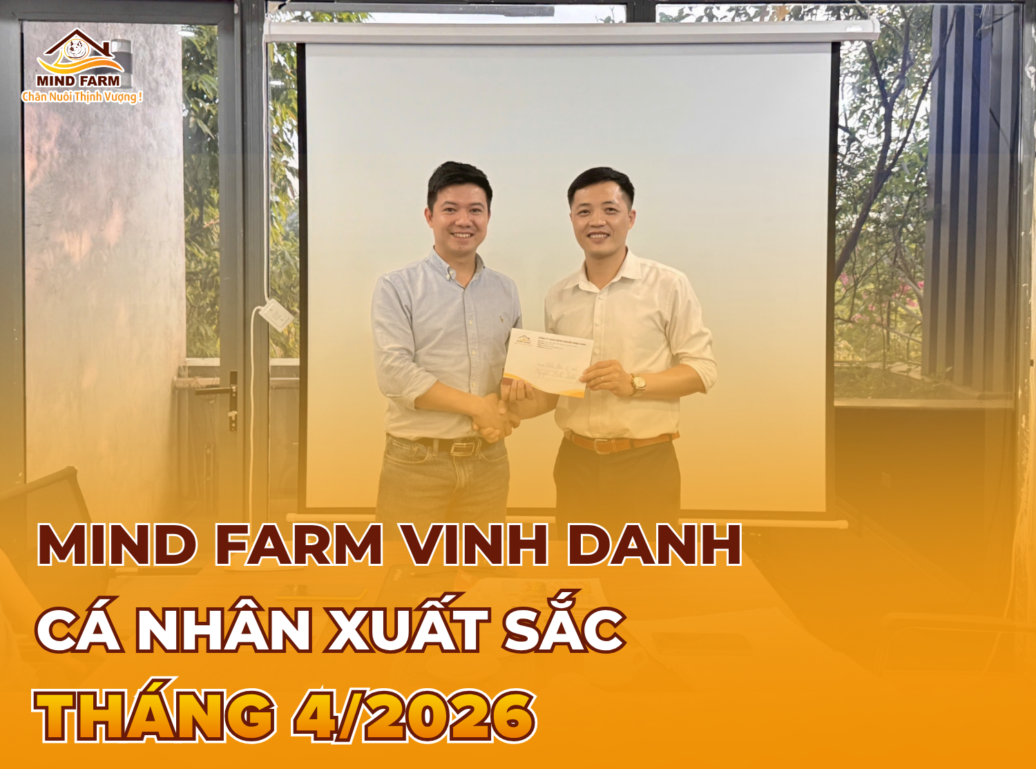 Mind Farm vinh danh cá nhân xuất sắc tháng 4/2026