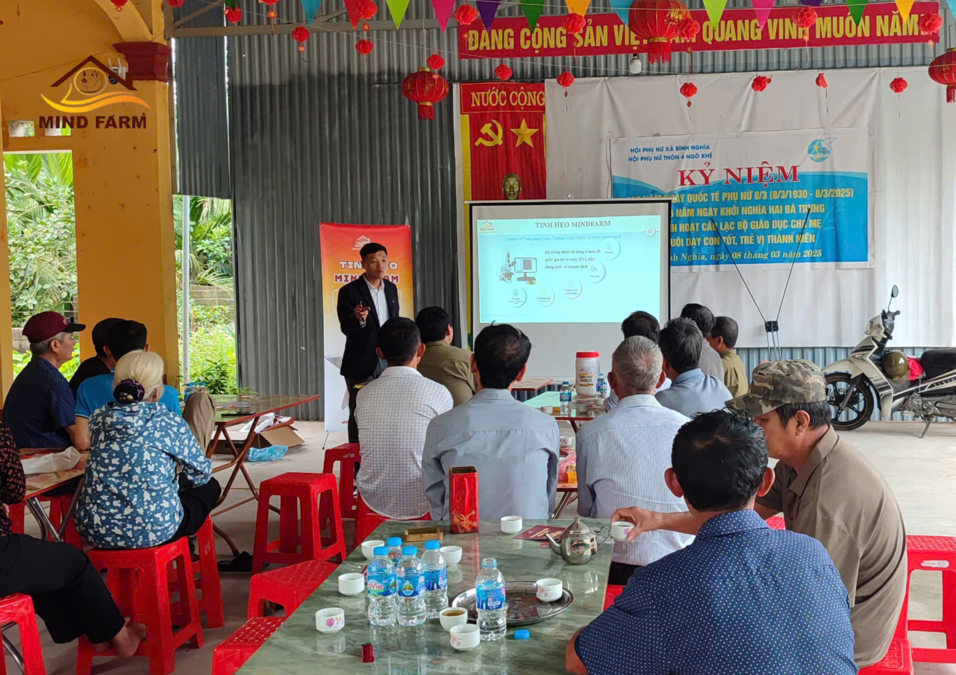 Đón chào hội thảo thứ 3 trong tháng 5: Mind Farm đến với bà con Hà Nam